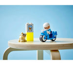 LEGO DUPLO Town Police Motorcycle, 5 Pieces (10967)