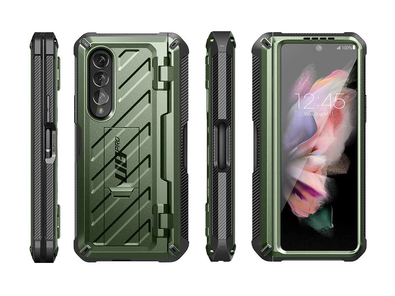 SUPCASE Unicorn Beetle PRO Dark Green Rugged Case for Samsung Galaxy Z Fold4 (SUP-Galaxy2022-ZFold4-5G-UBPro-SP-Guldan)