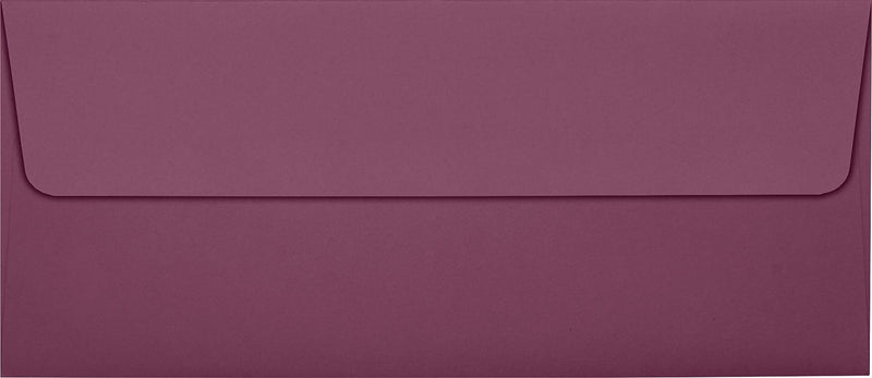 JAM Paper Self Seal #10 Booklet Envelope 4 1/8" x 9 1/2", Plum Purple, 50/Pack (LUX-4860-104-50)