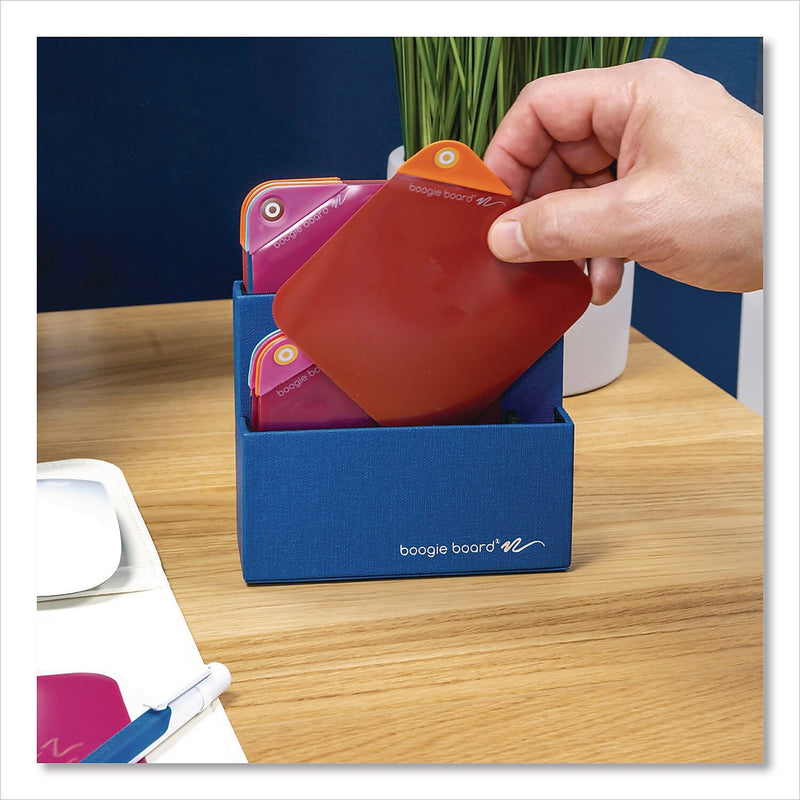 Boogie Board VersaNotes 3-Compartment Fabric Note Holder, Blue (IMVVND02B0001)