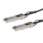 StarTech.com 1.6ft SFP+ to SFP+ Direct Attach Cable, Twinax, Cisco SFP-H10GB-CU0-50CM Compatible, Black (SFPH10GBC05M)