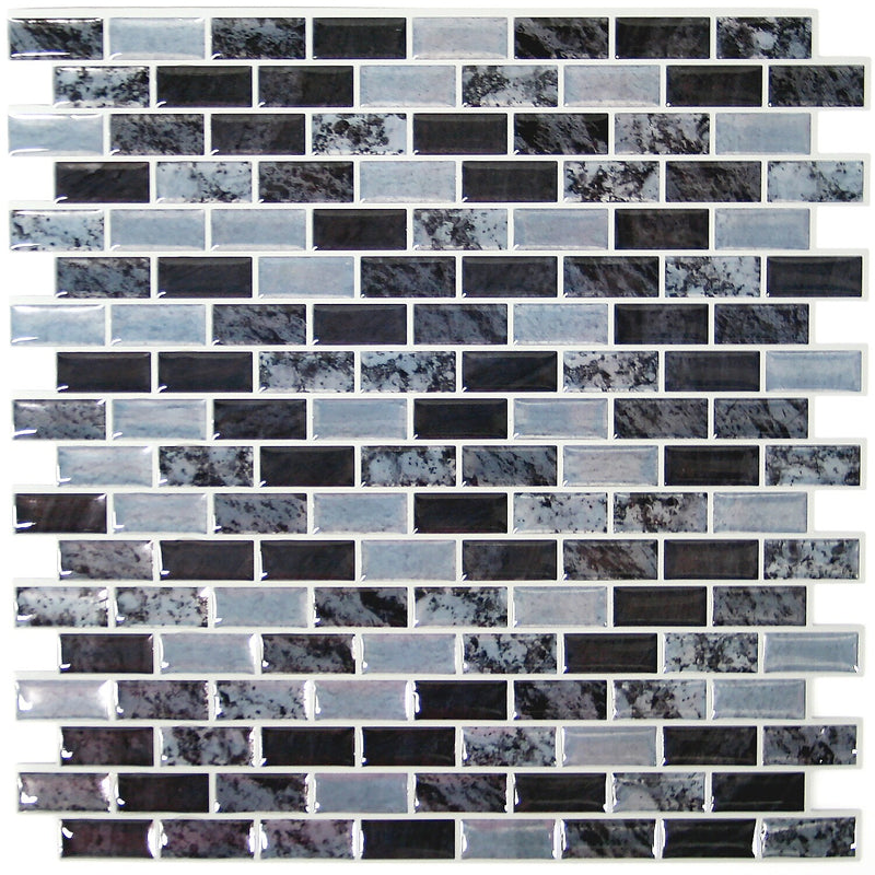 York Wallcoverings Traditional Marble Tile Peel and Stick Backsplash (TIL4129FLT)