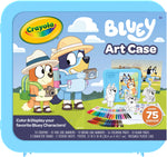 Crayola Bluey Art Case, 75 Pieces/Pack (04-2964)