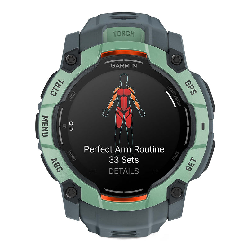 Garmin Instinct 3 Smart Watch, 50 mm, Neo Tropic & Twilight (GRM0302001)