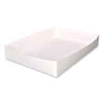 SCT Bakery Boxes, Standard, 26 x 18.5 x 4, White, Paper, 50/Carton