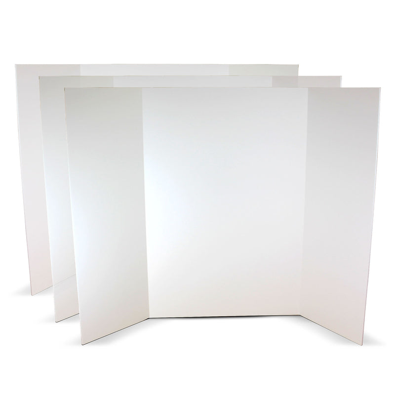 36" x 48" White Foam Project Board (3/16") - Pack of 3