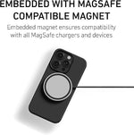 PEEL Magnetic MagSafe Phone Case for iPhone 15 Pro, Black (I15 PRO MAGSAFE BLAC)