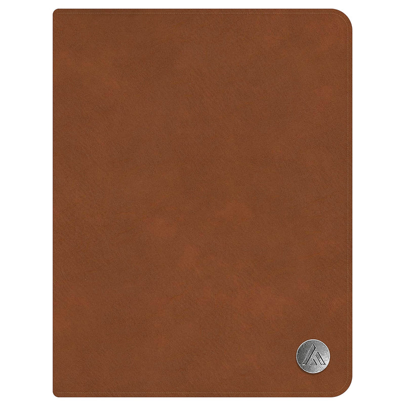 2026 Blue Sky ASMBLD 7" x 9" Monthly Planner, Faux Leather Cover, Brown (152946)