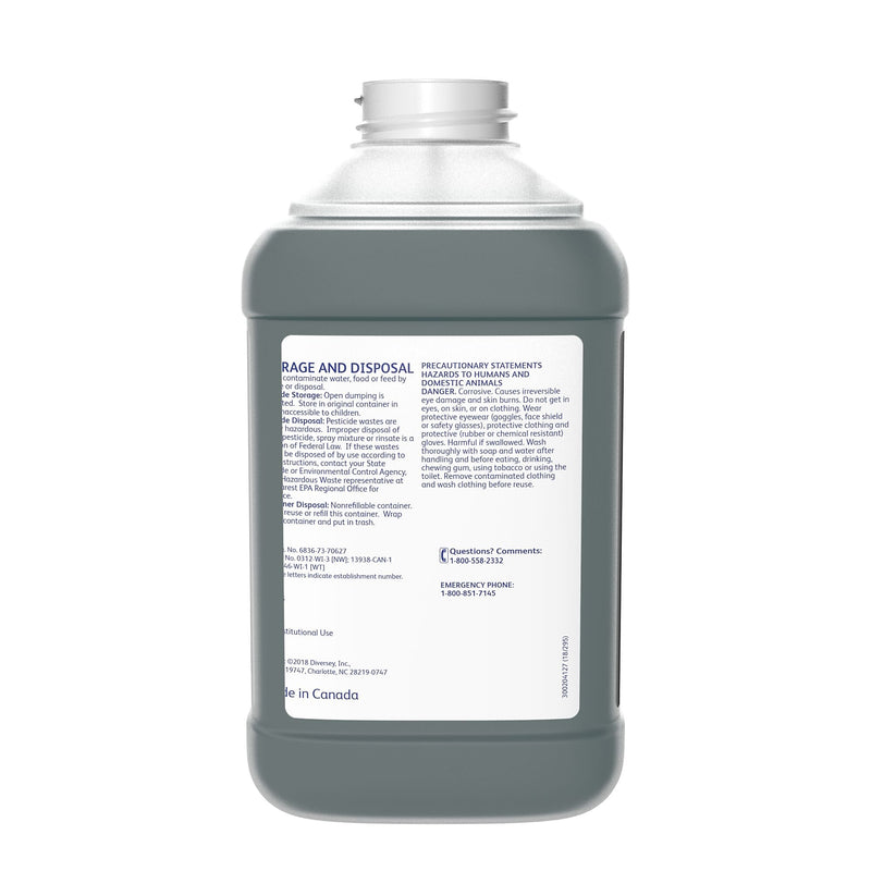 Crew Non Acid SC Disinfectant for Diversey J-Fill, Floral, 2.5 L / 2.64 U.S. Qt., 2/Carton (5546264)