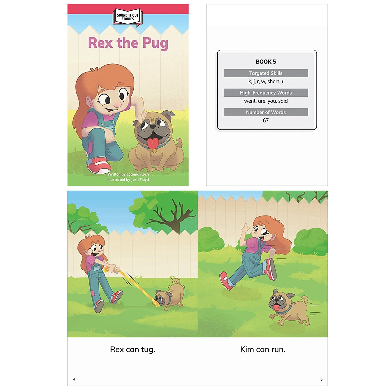 Creative Teaching Sound-It-Out Stories Decodable Readers Picture Book Set 1, 18 Books/Set