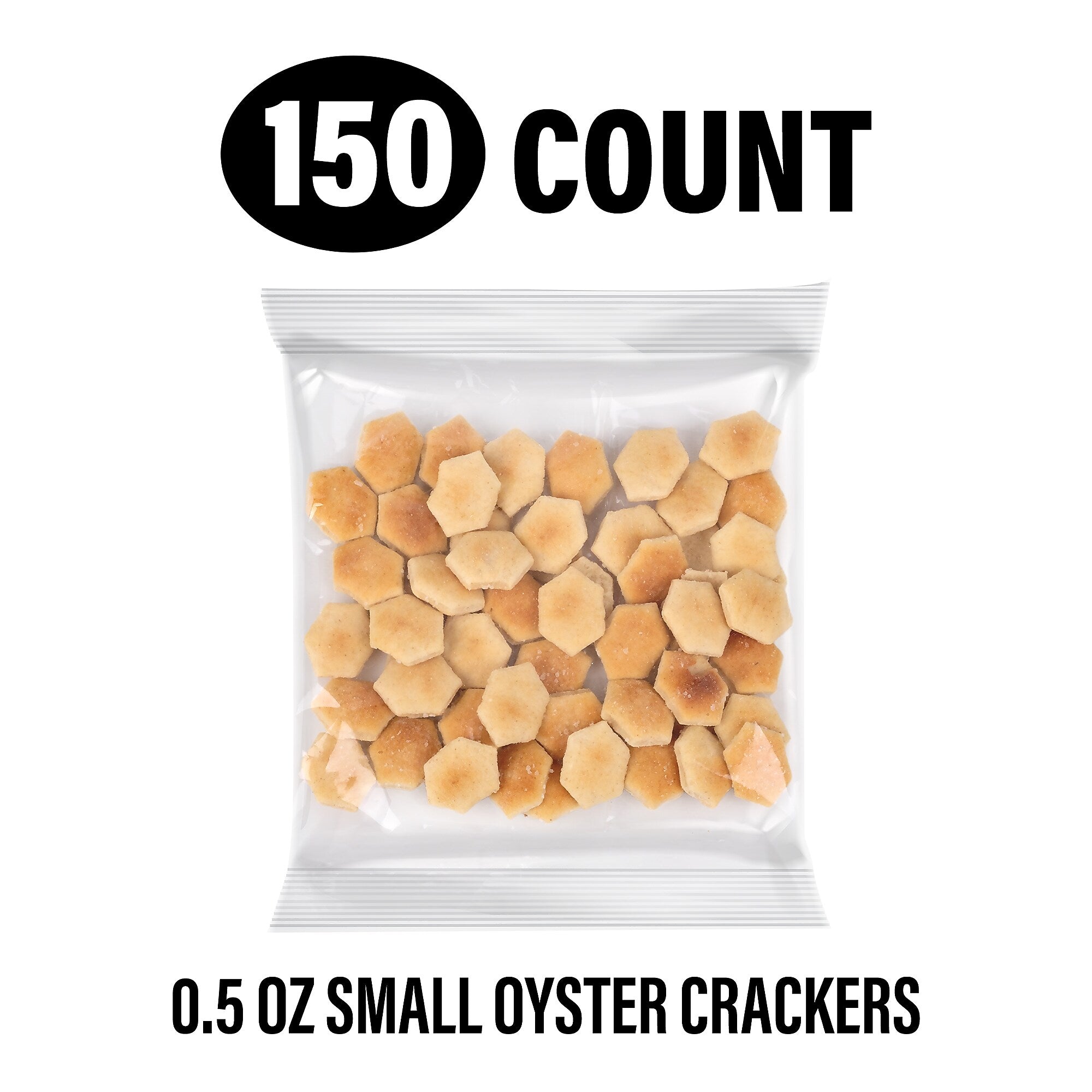 Burry Small Oyster Portion Pack Cracker, 0.5 oz, 150/Pack (307-00423)