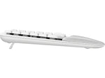 Logitech Wave Keys Wireless Ergonomic Keyboard, White (920-012402)