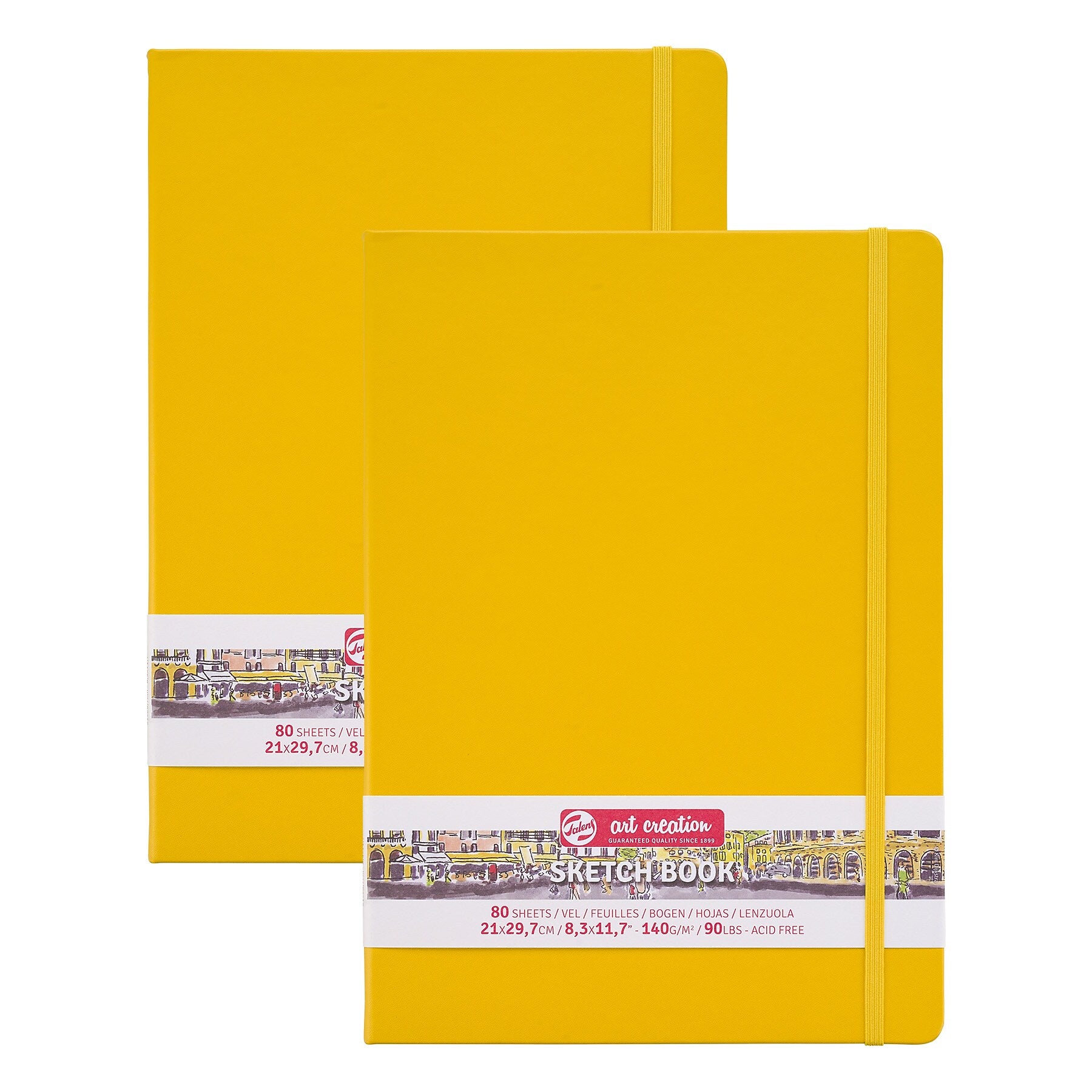 Talens Art Creation 8.3" x 11.7" Sketch Book, 80 Sheets/Book, 2/Bundle (TLN9314113M-2)