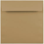 JAM Paper Invitation Envelope 6 1/2" x 6 1/2", Chocolate Brown, 100/Pack (227912746d)