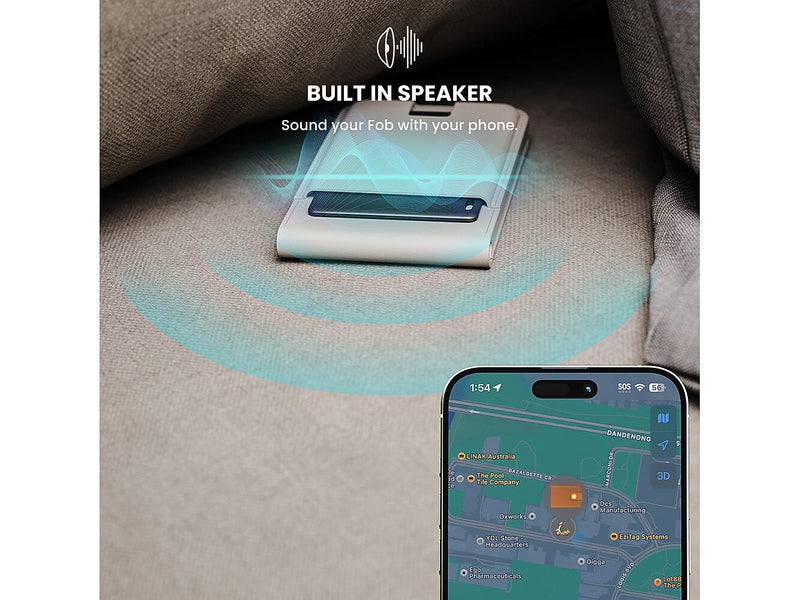 JOURNEY LOC8 Bluetooth Tracker, Black (JSTCBK)