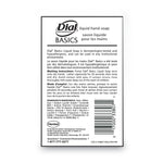 Dial Professional Basics MP Free Liquid Hand Soap, Honeysuckle, 3.78 L Refill Bottle, 4/Carton (DIA33809)