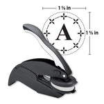 Ideal 2 in 1 Pocket & Desk Embosser, 1 5/8" Impression