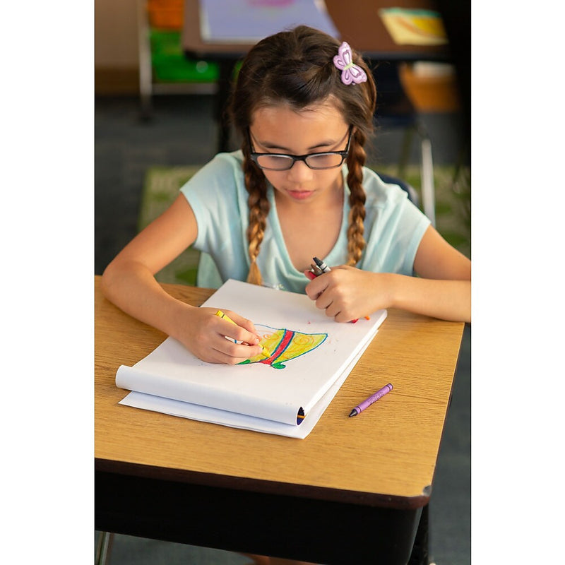 Prang Master Pack Standard Crayons, 8 Colors, 800/Carton (32350)