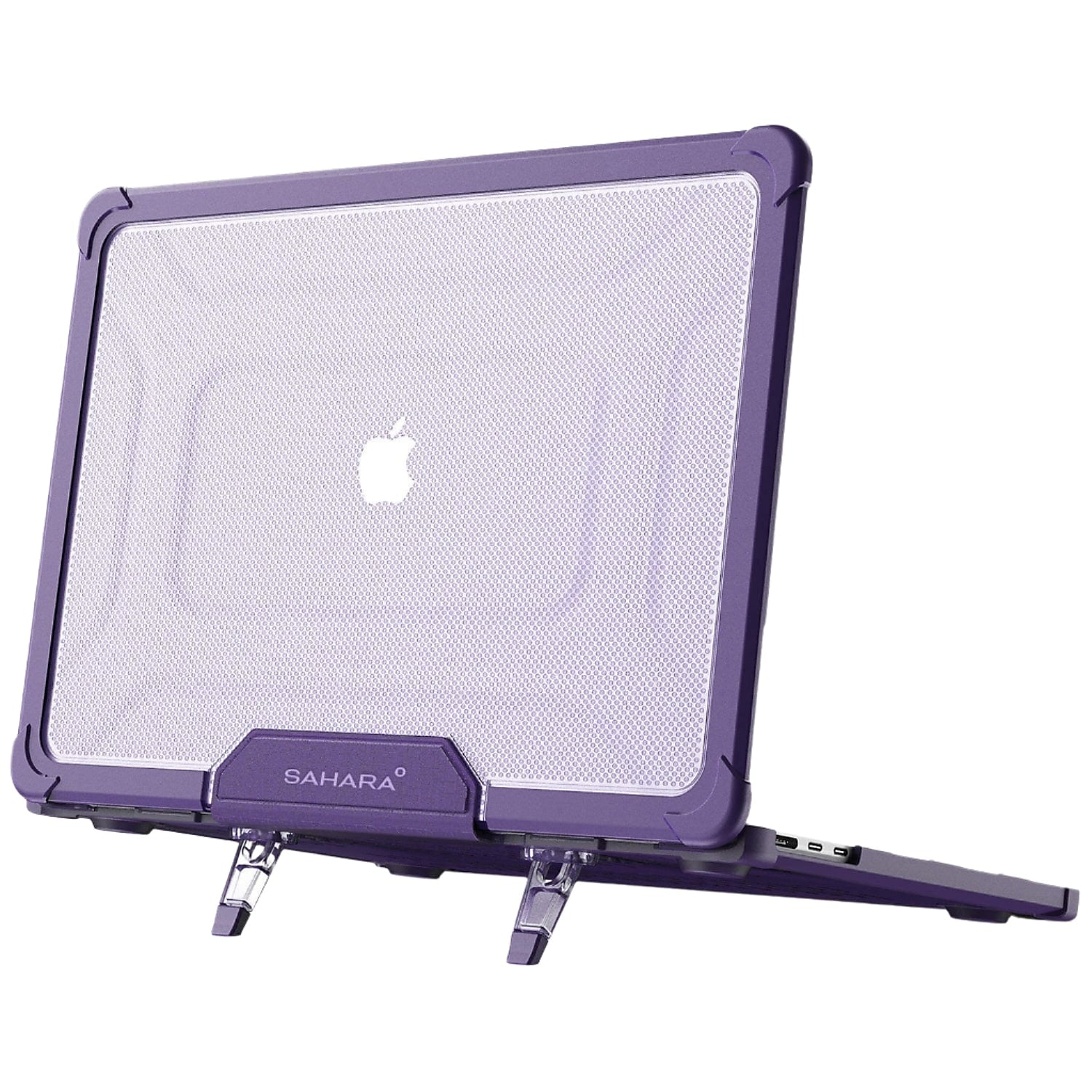SaharaCase Heavy-Duty Raider Series 16" Laptop Case with Stand, Shock Absorbing, Purple Oasis (LT00051)