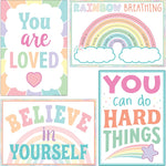 Teacher Created Resources Pastel Pop Calming Strategies Small Poster, 12/Set (TCR8439)