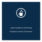 FLAVIA The Bright Tea Co. Green with Jasmine Tea Freshpack, Green with Jasmine, 0.07 oz Pouch, 100/Carton