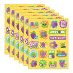 Teacher Created Resources Grape Smelly Stickers, Multicolored, 120/Pack, 6/Packs/Bundle (TCR9448-6)