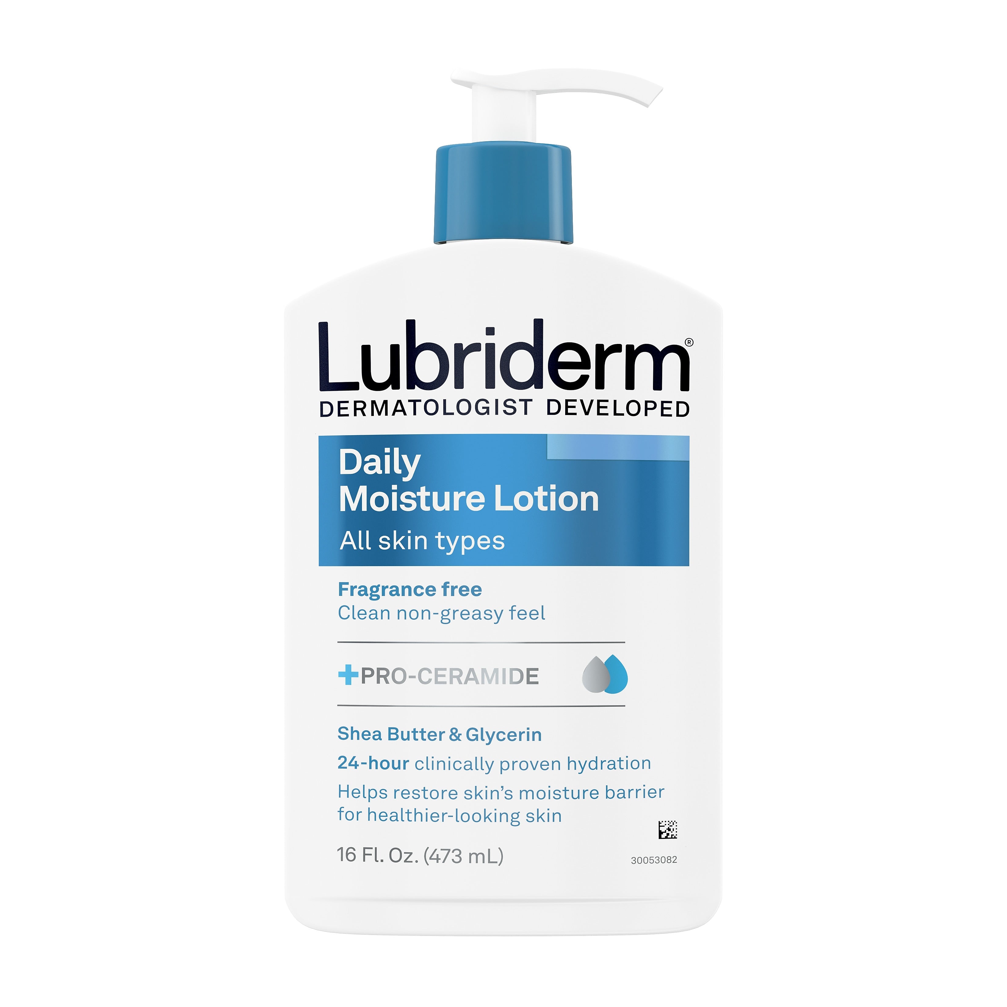 Lubriderm Daily Moisture Lotion, Fragrance-Free, 16 fl. Oz. (420127)