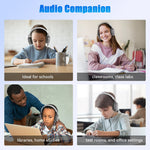 TechProtectus USB Noise Cancelling Stereo Phone & Computer Headset (TP-H16-USBBV)