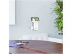 Overtime Wall Outlet Shelf, 8 Outlets and 3 USB Ports, Surge Protector, White (OTWP8O3USB)