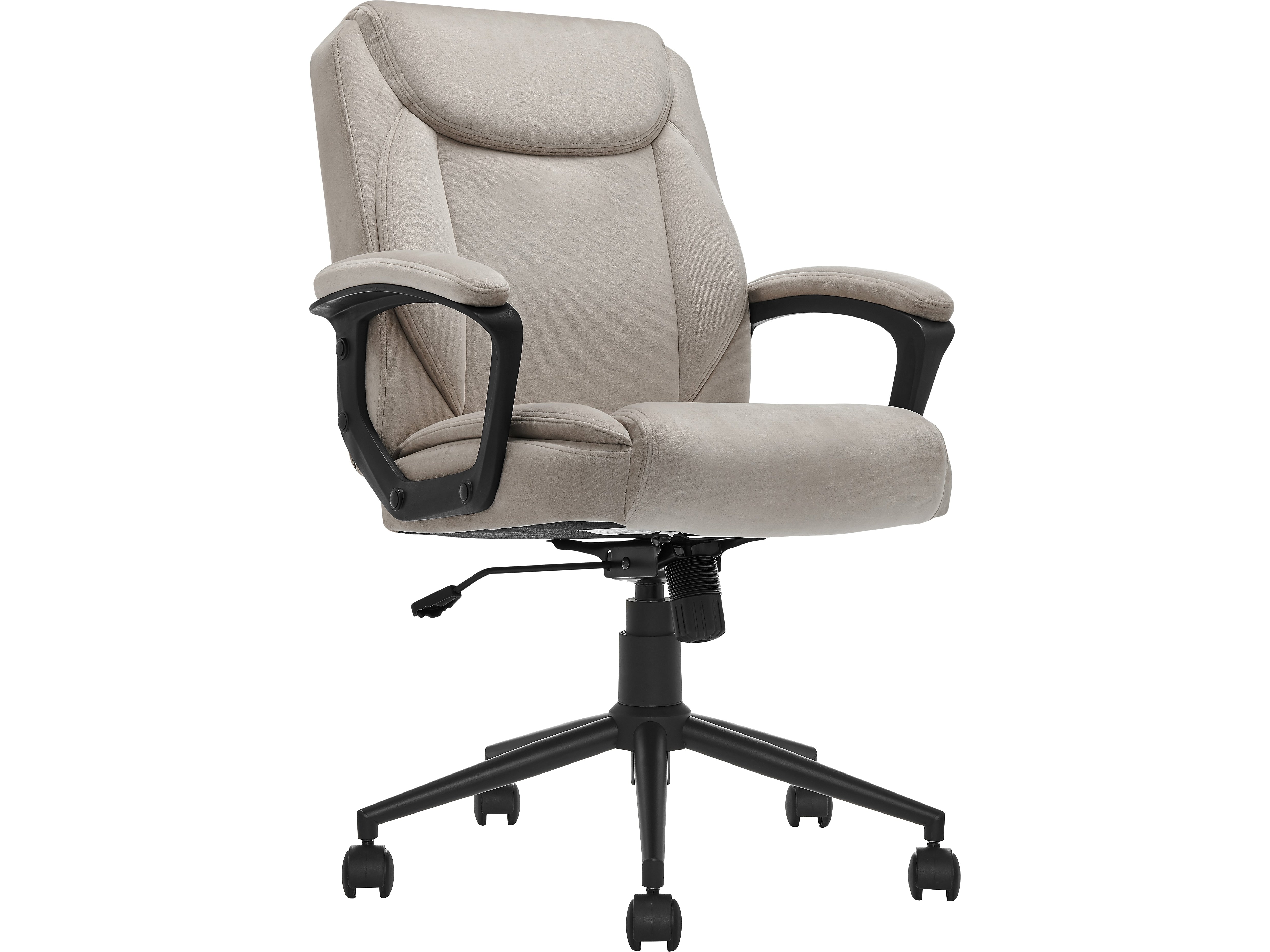 Click365 Transform 1.0 Ergonomic Fabric Swivel Desk Chair, Beige (CCHR10001D)