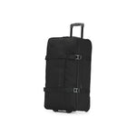 Bugatti Black 28" Polyester Telescoping Travel Duffel with Wheels, Black (DUFW9528BU-BLA)