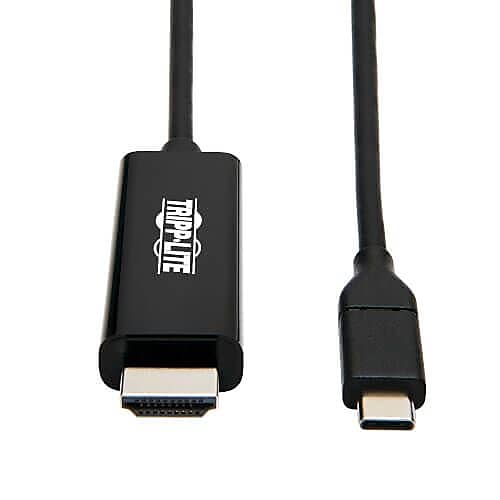 Tripp Lite 6' HDMI to USB C Audio/Video Cable, Male to Male, Black (U444-006-H4K6BE)