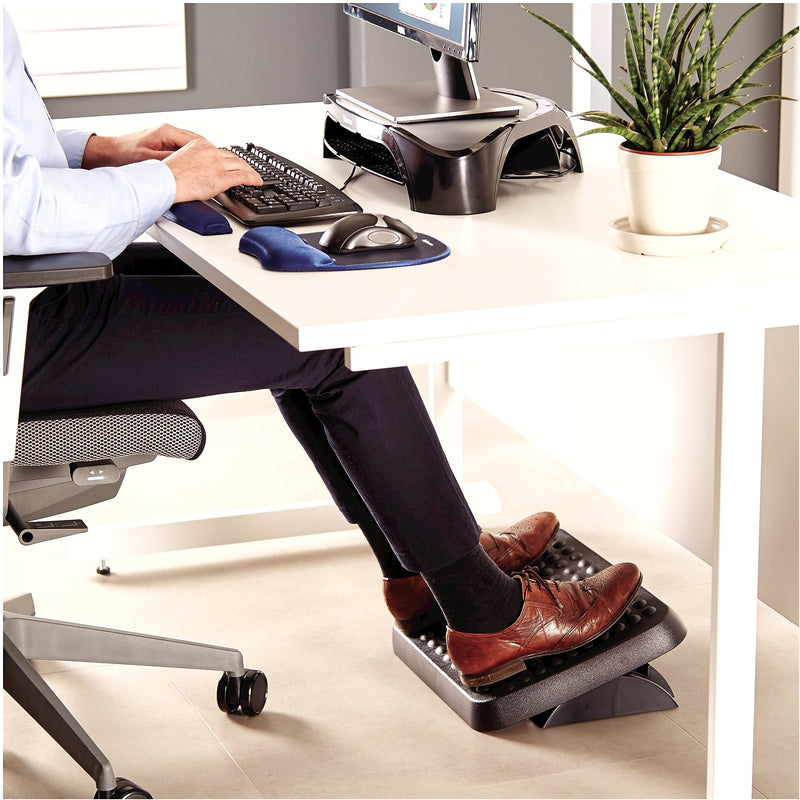 Fellowes Standard Footrest, Graphite (48121)