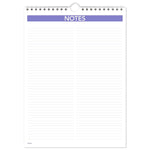 2026 AT-A-GLANCE 8" x 11" Monthly Wall Calendar, White/Purple (PM1-28-26)