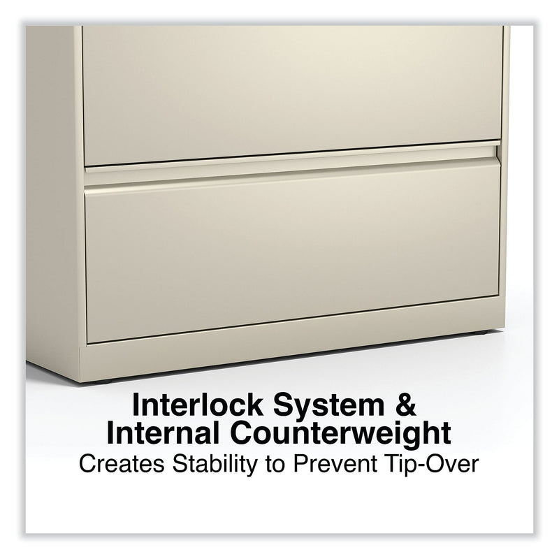 Alera® 2-Drawer Lateral File Cabinet; Putty, Letter and Legal (773946)