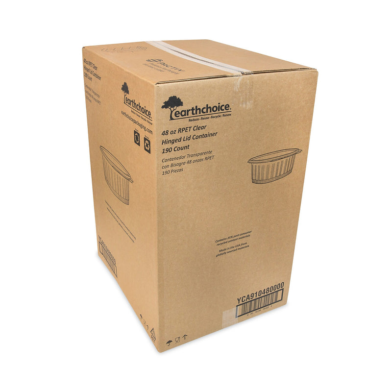 CONTAINER,48OZ RPET,CLR