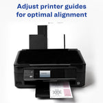 Avery Hanging Style Laser/Inkjet Name Badge Kit, 3" x 4", Clear Holders with White Inserts, 50 Badges Per Box (74520)