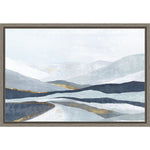 Amanti Art Far Away Land I (Mountains) by Eva Watts Framed Canvas Wall Art Print, 23" x 16" (A42674846132)