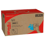 WypAll GeneralClean L10 Paper Cleaning Wipers, 10.5" x 9", White, 125 Wipers/Box (05320)
