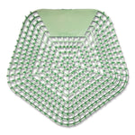 Boardwalk Anti-Splash Urinal Screen, Cucumber Twist Scent, Green, 10/Box (WCBX-P-010I010I-02-AAS80-)