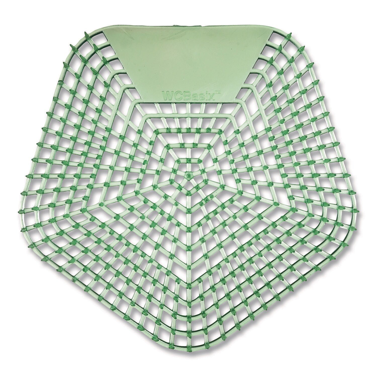 Boardwalk Anti-Splash Urinal Screen, Cucumber Twist Scent, Green, 10/Box (WCBX-P-010I010I-02-AAS80-)