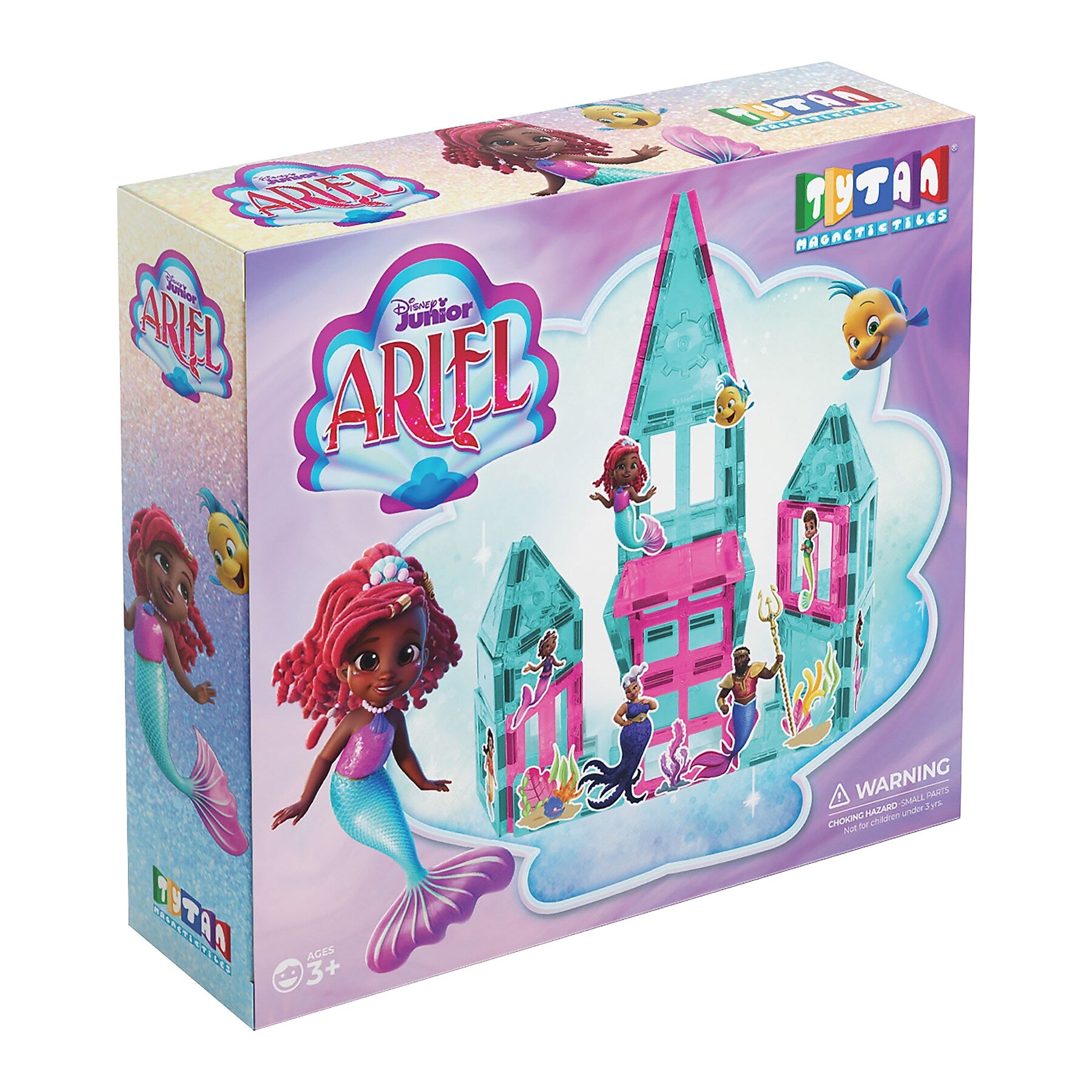 Tytan Toys Disney Jr Ariel Magnetic Tiles, 41 Pieces (TYT-DIS-ARIELJR)