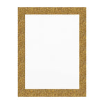 Royal Brites, Mega Chip Gold Glitter Frame, White,  22 x 28, 25/PK