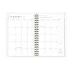 2026 Blue Sky Green Earth Freya Lilac 5" x 8" Calendar Year Weekly & Monthly Planner, Plastic Cover (153758)
