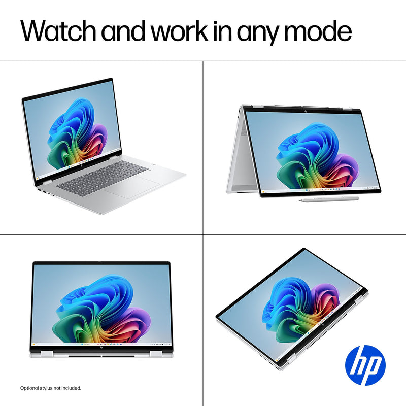 HP OmniBook 7 Flip 16" FHD 2-in-1, Copilot+ PC, Intel Core Ultra 5, 16GB RAM, 512GB SSD,+ 23 hours battery, Windows 11 Home