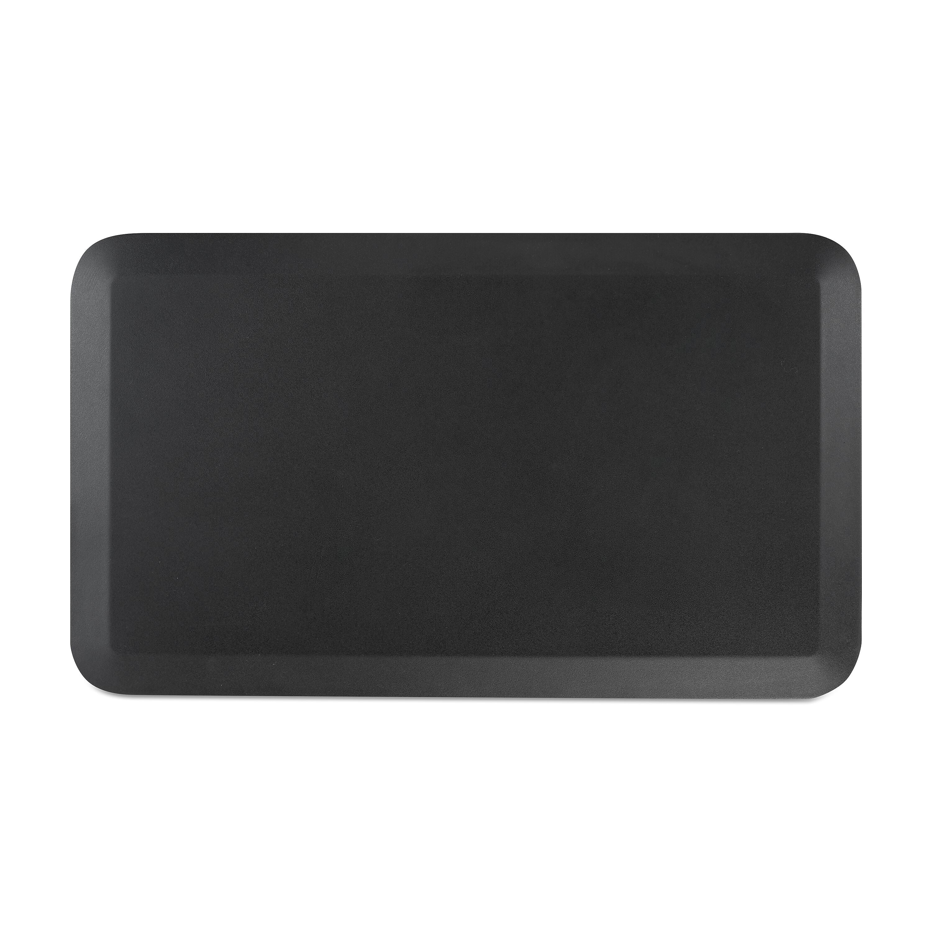 Union & Scale™ FlexFit™ Anti-Fatigue Mat, 33.2" x 19.4", Black (UN61078)