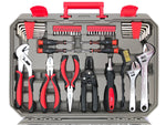 Apollo Tools Mechanics Tool Set, 95-Piece, Gray/Red (DT1242)