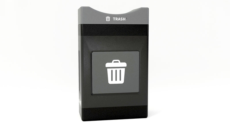Commercial Zone Avante Polyethylene Trash Can, 30-Gallon, Black (7873S103A)