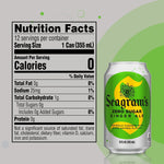 Seagram's Diet Ginger Ale, 12 oz., 24/Carton (00072979003344)
