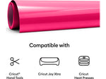 Cricut Joy Xtra Smart Iron-On Glow Sticks Die Cutting Heat-Transfer Vinyl, Assorted Colors, 3/Pack (2010396)
